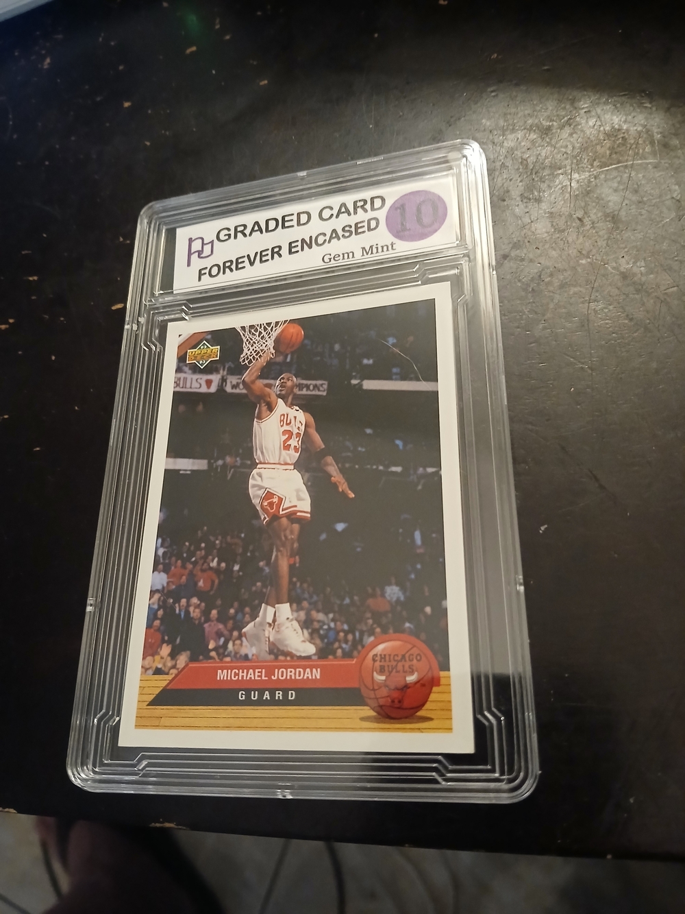 Micheal Jordan McDonalds 92/93 Graded Gem Mint 10